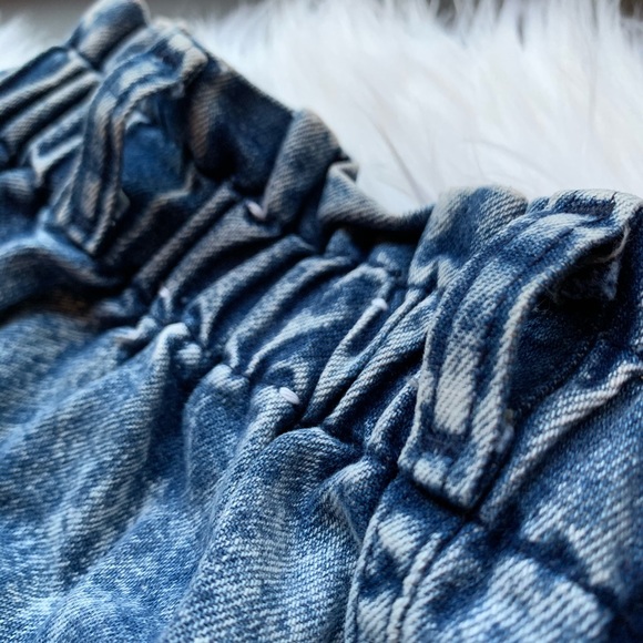 v i n t a g e :: Acid Wash High Rise Denim Shorts - Picture 7 of 7